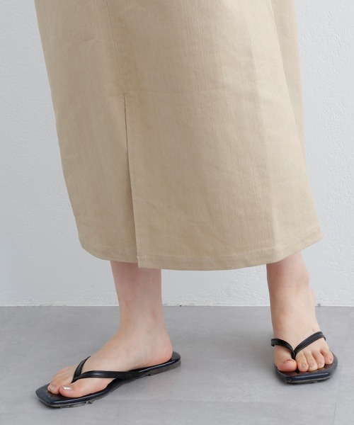 CIAOPANIC TYPY(チャオパニックティピー)の「インナー付きVネックワンピース(ワンピース・レディース・グレー系その他/ベージュ/ブラック・ONE SIZE)」の14枚目の写真