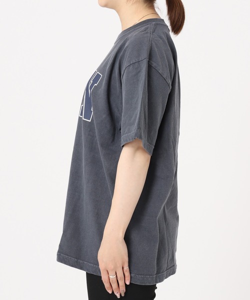 JOURNAL STANDARD（ジャーナルスタンダード）の「カレッジロゴTシャツ（Tシャツ/カットソー・レディース・ホワイト/ネイビー/グリーン・FREE）」の16枚目の写真