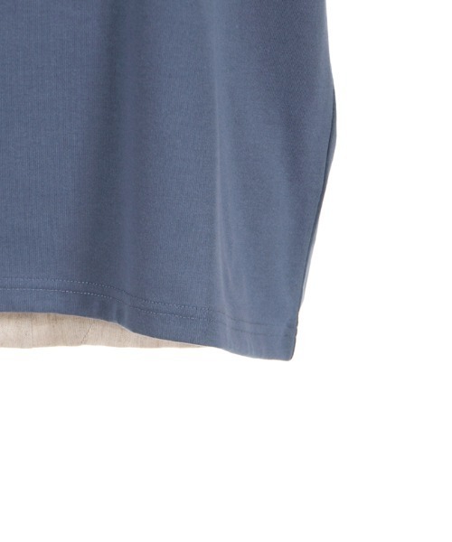 axes femme(アクシーズファム)の「ラメ刺繍ロゴTシャツ(Tシャツ/カットソー・レディース・キナリ/チャコール/グレイッシュベージュ/ブルー・FREE)」の15枚目の写真