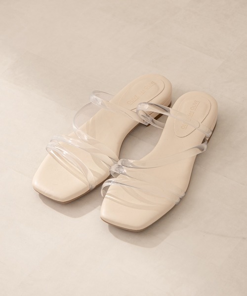 OLIVE des OLIVE（オリーブデオリーブ）の「PVCチューブサンダル（サンダル・レディース・オフホワイト/マルチ・SMALL/MEDIUM/LARGE）」の15枚目の写真