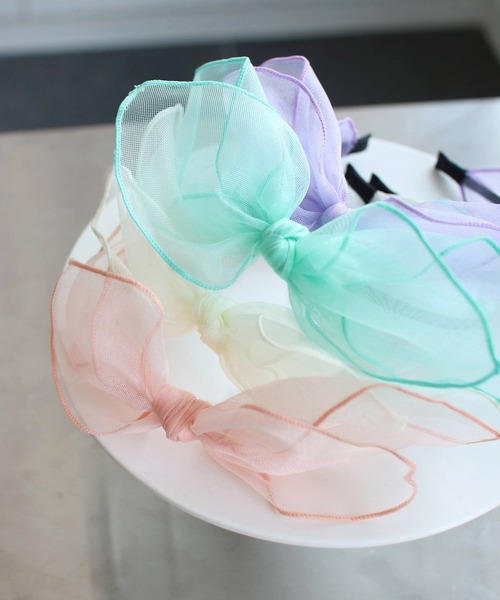 Rora(ローラ)の「スエ カチューシャ(パステル)(カチューシャ・キッズ・ミント/クリーム/ラベンダー/シャーベット・FREE)」の5枚目の写真