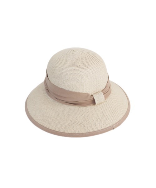 AMAIL（アマイル）の「Mature tape hat（ハット・レディース・ブラック/サックスブルー/ベージュ・FREE）」の13枚目の写真