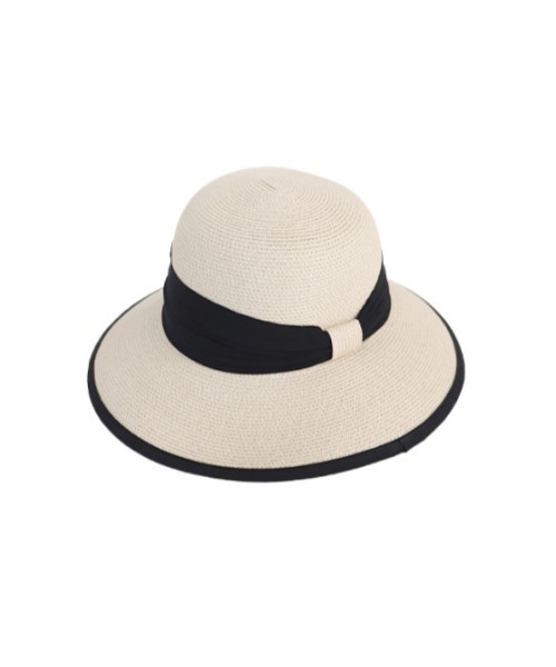 AMAIL（アマイル）の「Mature tape hat（ハット・レディース・ブラック/サックスブルー/ベージュ・FREE）」の14枚目の写真