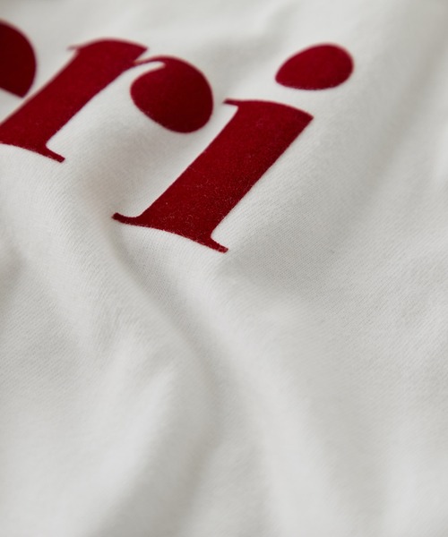 un dix cors（アンディコール）の「トレンドライクなロゴプリント　CheriフロッキーTシャツ（Tシャツ/カットソー・レディース・ホワイト/チャコールグレー/ホワイト系その他・FREE）」の16枚目の写真