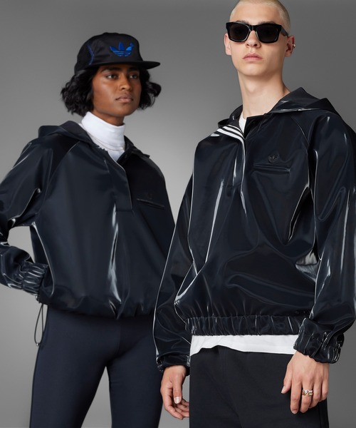 Blue Version ハイシャイン Version アディダスオリジナルス メンズ レディース パーカー フーディー ジェンダーニュートラル ハイシャイン Adidas アディダス のファッション フーディー ジェンダーニュートラル