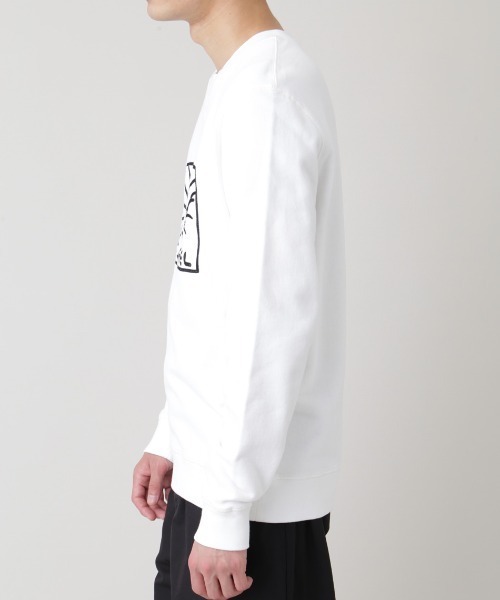 SUNSPEL(サンスペル)の「【Sunspel and David Shrigley】MEN’S COTTON LOOPBACK(スウェット・メンズ・ホワイト/ブラック・SMALL/MEDIUM/LARGE/X-LARGE)」の3枚目の写真