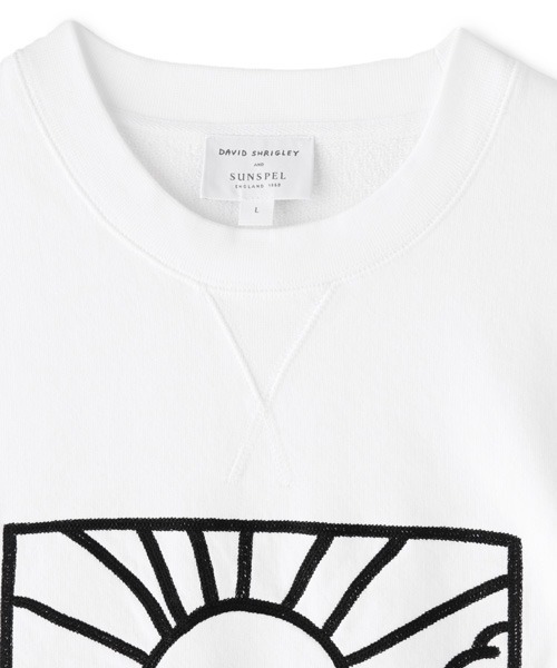 SUNSPEL(サンスペル)の「【Sunspel and David Shrigley】MEN’S COTTON LOOPBACK(スウェット・メンズ・ホワイト/ブラック・SMALL/MEDIUM/LARGE/X-LARGE)」の13枚目の写真