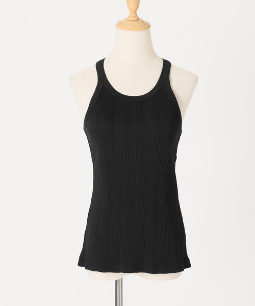 VERMEIL par iena（ヴェルメイユパーイエナ）の「【ESLOW/エスロー】AMERICAN SLEEVE タンクトップ◆（タンクトップ・レディース・ブラック/グリーン・FREE）」の11枚目の写真