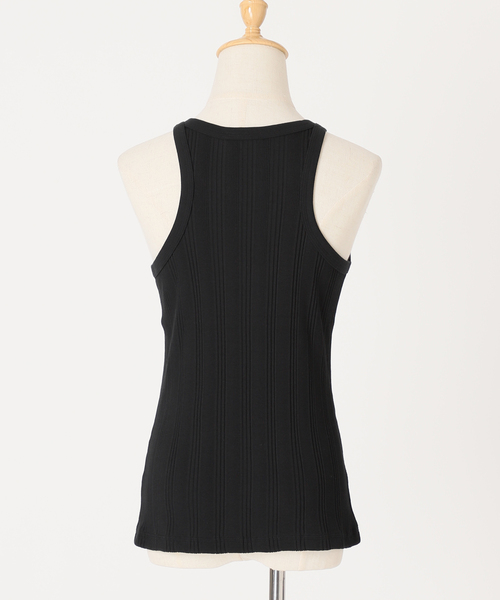 VERMEIL par iena（ヴェルメイユパーイエナ）の「【ESLOW/エスロー】AMERICAN SLEEVE タンクトップ◆（タンクトップ・レディース・ブラック/グリーン・FREE）」の13枚目の写真