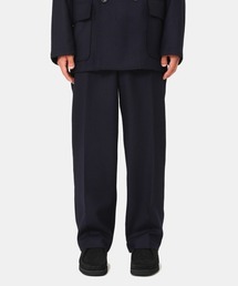 marka | marka / マーカ：STITCHLESS TROUSERS - 2/48 wool soft serge -：M22C-07PT02C[COR](スラックス)