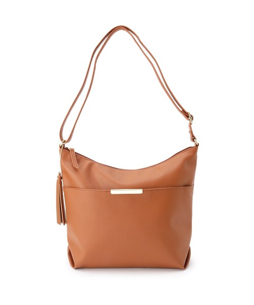 SHOO・LA・RUE（シューラルー）の「◆ダブルフェイスショルダーバッグ（ショルダーバッグ・レディース・アイボリー/グレー/ブラック/ダークブラウン/レッド系1/サックスブルー・00）」の17枚目の写真