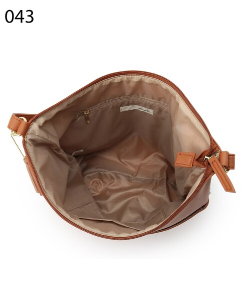 SHOO・LA・RUE（シューラルー）の「◆ダブルフェイスショルダーバッグ（ショルダーバッグ・レディース・アイボリー/グレー/ブラック/ダークブラウン/レッド系1/サックスブルー・00）」の8枚目の写真