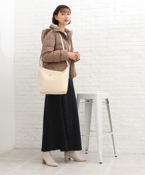 SHOO・LA・RUE（シューラルー）の「◆ダブルフェイスショルダーバッグ（ショルダーバッグ・レディース・アイボリー/グレー/ブラック/ダークブラウン/レッド系1/サックスブルー・00）」の12枚目の写真