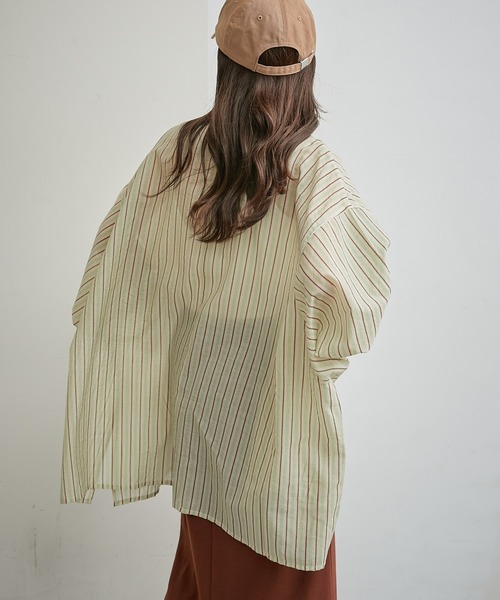 レサージュ購入　シアーストライプドルマンJK CIAOPANIC TYPY（チャオパニックティピー）の「シアーストライプ