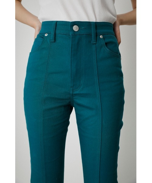 AZUL by moussy(アズールバイマウジー)の「CENTER SLIT COLOR FLARE PT/センタースリットカラーフレアーパンツ(その他パンツ・レディース・ダークブルー/マジェンタ/ブラック・MEDIUM/SMALL)」の19枚目の写真