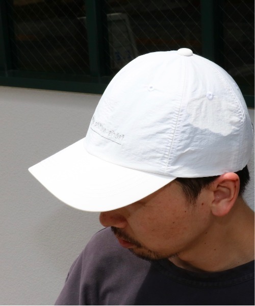 FRUIT OF THE LOOM(フルーツオブザルーム)の「FRUIT OF THE LOOM×FABRIQ OUTFITTER SERVICEフルーツオブザルーム×ファブリックアウトフィッターサービス NYLON 6P CAPナイロン6Pキャップユニセックス撥水(キャップ・メンズ・ホワイト/ライトブルー/ブラック/ピンク/ライトグリーン/ブラック×ホワイト/ライトピンク・FREE)」の8枚目の写真