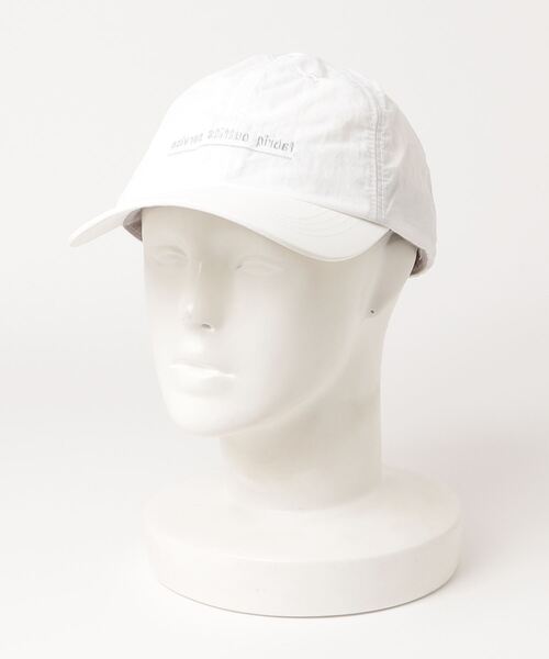 FRUIT OF THE LOOM(フルーツオブザルーム)の「FRUIT OF THE LOOM×FABRIQ OUTFITTER SERVICEフルーツオブザルーム×ファブリックアウトフィッターサービス NYLON 6P CAPナイロン6Pキャップユニセックス撥水(キャップ・メンズ・ホワイト/ライトブルー/ブラック/ピンク/ライトグリーン/ブラック×ホワイト/ライトピンク・FREE)」の9枚目の写真