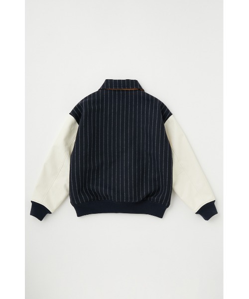 MOUSSY(マウジー)の「OVERSIZED VERSITY ジャケット(スタジャン・レディース・グリーン/ブルー系その他2・FREE)」の6枚目の写真