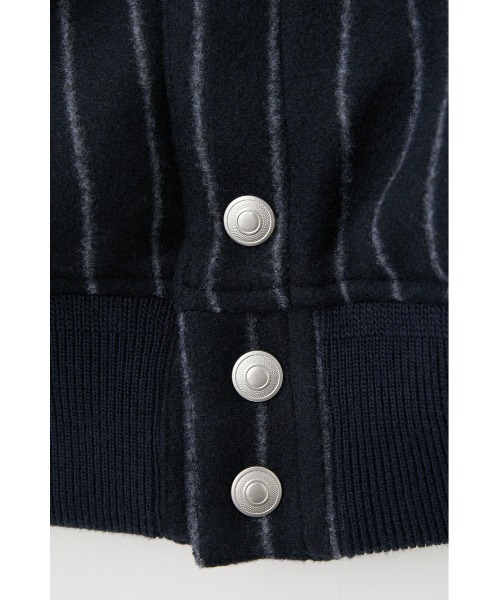 MOUSSY(マウジー)の「OVERSIZED VERSITY ジャケット(スタジャン・レディース・グリーン/ブルー系その他2・FREE)」の13枚目の写真