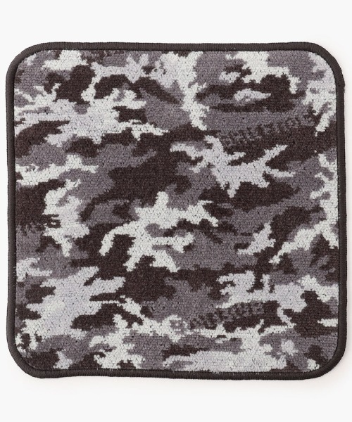 BRIEFING(ブリーフィング)の「CAMO HAND TOWEL(リング・レディース・グレー/ネイビー・FREE)」の1枚目の写真