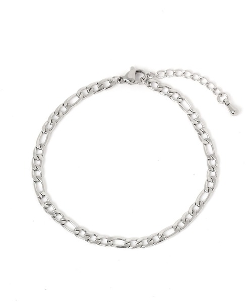 LEPSIM（レプシィム）の「ステンレスチェーンブレス　135924（ブレスレット・レディース・シルバー/ゴールド/シルバー系その他・ONE SIZE）」の5枚目の写真