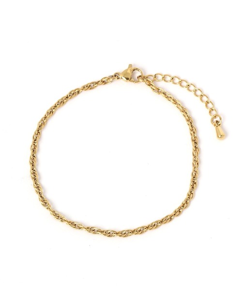 LEPSIM（レプシィム）の「ステンレスチェーンブレス　135924（ブレスレット・レディース・シルバー/ゴールド/シルバー系その他・ONE SIZE）」の6枚目の写真