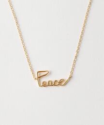 by Preek | ＜by Preek＞ピースモチーフ ネックレス(ネックレス)