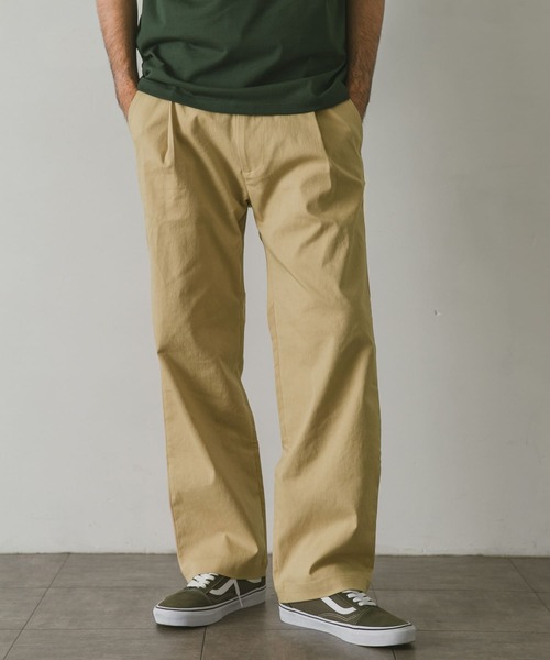 URBAN RESEARCH DOORS（アーバンリサーチドアーズ）の「Anti-wrinkle リネントラウザー（その他パンツ・メンズ・ベージュ/ブラック/グリーン・MEDIUM/LARGE）」の5枚目の写真