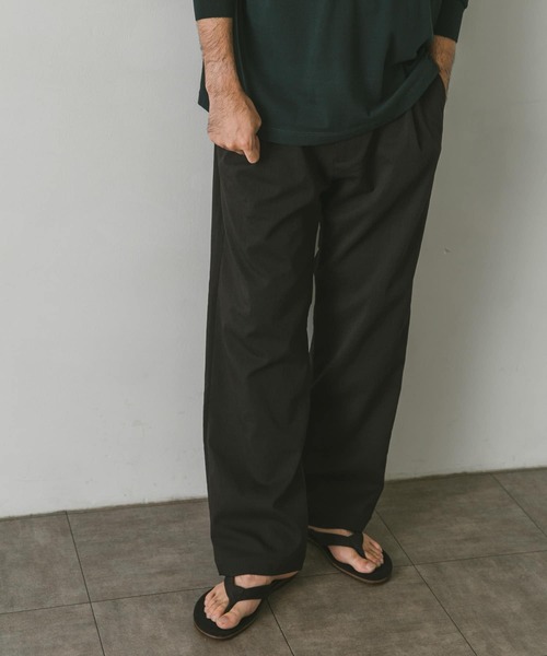 URBAN RESEARCH DOORS（アーバンリサーチドアーズ）の「Anti-wrinkle リネントラウザー（その他パンツ・メンズ・ベージュ/ブラック/グリーン・MEDIUM/LARGE）」の11枚目の写真