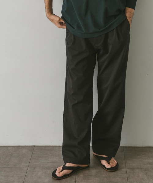 URBAN RESEARCH DOORS（アーバンリサーチドアーズ）の「Anti-wrinkle リネントラウザー（その他パンツ・メンズ・ベージュ/ブラック/グリーン・MEDIUM/LARGE）」の12枚目の写真