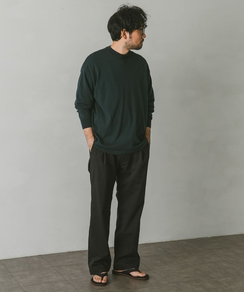 URBAN RESEARCH DOORS（アーバンリサーチドアーズ）の「Anti-wrinkle リネントラウザー（その他パンツ・メンズ・ベージュ/ブラック/グリーン・MEDIUM/LARGE）」の16枚目の写真