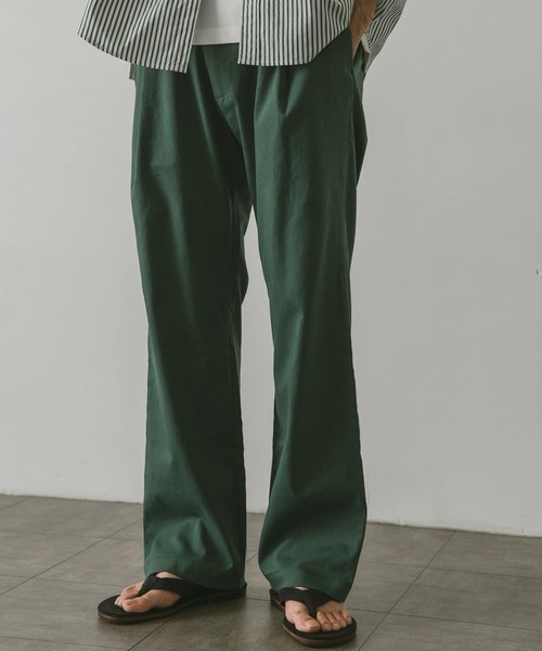 URBAN RESEARCH DOORS（アーバンリサーチドアーズ）の「Anti-wrinkle リネントラウザー（その他パンツ・メンズ・ベージュ/ブラック/グリーン・MEDIUM/LARGE）」の18枚目の写真