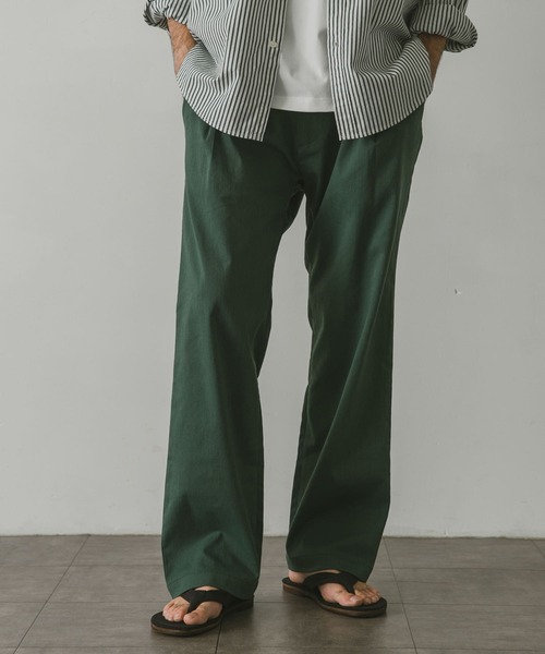 URBAN RESEARCH DOORS（アーバンリサーチドアーズ）の「Anti-wrinkle リネントラウザー（その他パンツ・メンズ・ベージュ/ブラック/グリーン・MEDIUM/LARGE）」の21枚目の写真