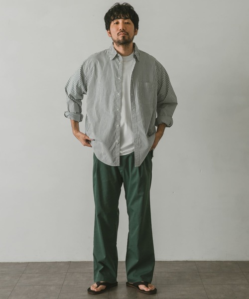 URBAN RESEARCH DOORS（アーバンリサーチドアーズ）の「Anti-wrinkle リネントラウザー（その他パンツ・メンズ・ベージュ/ブラック/グリーン・MEDIUM/LARGE）」の22枚目の写真