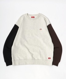 Dickies（ディッキーズ）の「Dickies（ディッキーズ）ワンポイントロゴ刺繍 長袖 スウェットトップス/無地 プルオーバートレーナー/メンズ レディース（スウェット・メンズ）」