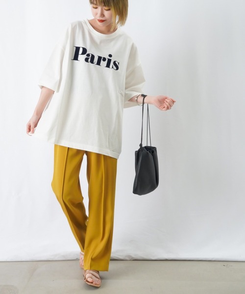 LUCA/LADY LUCK LUCA（ルカ/レディラックルカ）の「【美脚効果】LC/LLL センターシームパンツ / センタープレスカラースラックス（スラックス・レディース・ブラック/パープル/マスタード・36(S)/38(M)）」の16枚目の写真