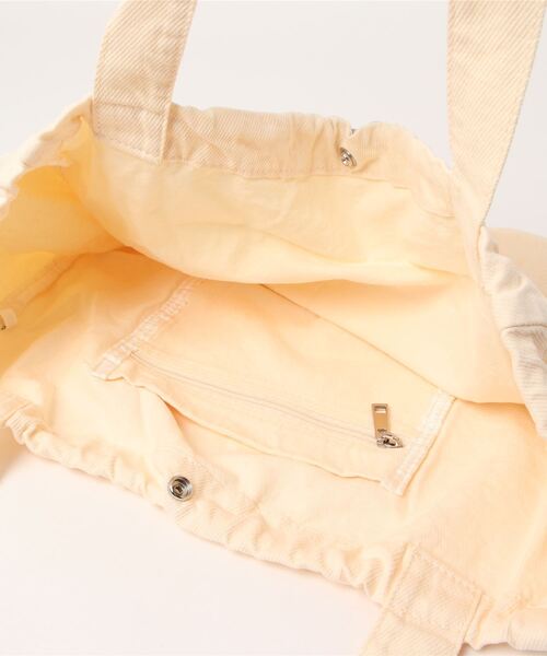 Fun & Daily（ファンアンドデイリー）の「F&D : ギャザートートバッグ（トートバッグ・レディース・ホワイト/ブラック・FREE）」の7枚目の写真