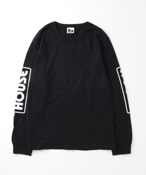 IN THE HOUSE（インザハウス）の「IN THE HOUSE BOYS L S TEE ith-0134（Tシャツ/カットソー・キッズ・ブラック・140）」の2枚目の写真