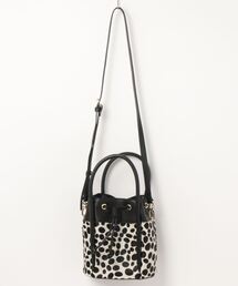 LA BAGAGERIE | カウヘアー2WAYバケットバッグ(ショルダーバッグ)