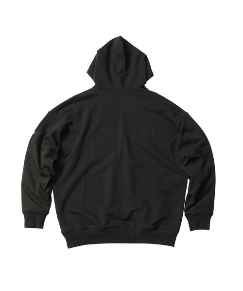 IPD（アイピーディー）の「【IPD】OG ELBOW PATCH HOODIE（スウェット・メンズ・オレンジ/ヘザーグレー/ブラック・MEDIUM/LARGE/X-LARGE）」の4枚目の写真