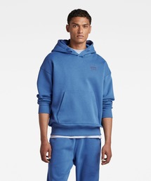 G-STAR RAW（ジースターロゥ）の「UNISEX CORE OVERSIZED HOODED SWEATER/オーバーサイズブランドロゴパーカー（パーカー・メンズ）」