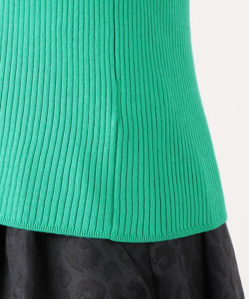 Rie Miller(リエミラー)の「《手洗い可能》ルナセルワイドリブアシメトリーネックプルオーバーニット(ニット/セーター・レディース・チャコールグレー/ピンク/グリーン/キナリ・38)」の20枚目の写真