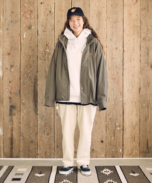 UN-FILLED(アンフィルド)の「mj8914-Gerbera one point stitched stand Jacket スタンドジャケット(ブルゾン・メンズ・ブラック/オリーブ・S/M/L/XL)」の9枚目の写真