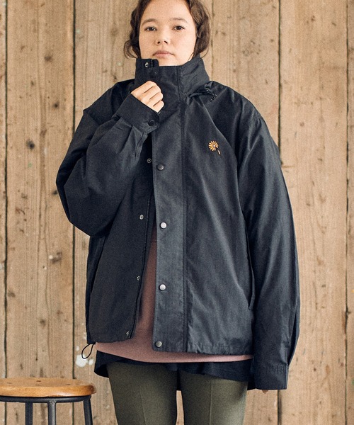 UN-FILLED(アンフィルド)の「mj8914-Gerbera one point stitched stand Jacket スタンドジャケット(ブルゾン・メンズ・ブラック/オリーブ・S/M/L/XL)」の15枚目の写真