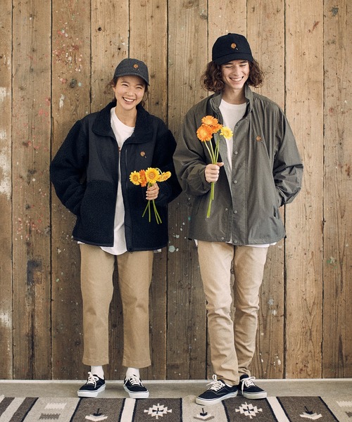 UN-FILLED(アンフィルド)の「mj8914-Gerbera one point stitched stand Jacket スタンドジャケット(ブルゾン・メンズ・ブラック/オリーブ・S/M/L/XL)」の18枚目の写真