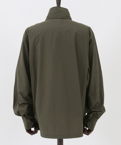 UN-FILLED(アンフィルド)の「mj8914-Gerbera one point stitched stand Jacket スタンドジャケット(ブルゾン・メンズ・ブラック/オリーブ・S/M/L/XL)」の21枚目の写真