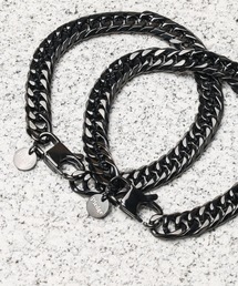 Pledge（プレッジ）の「『Pledge』チェーンブレスレット 2P SET（ブレスレット）」
