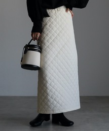 ap retro | キルティングタイトロングスカート(スカート)
