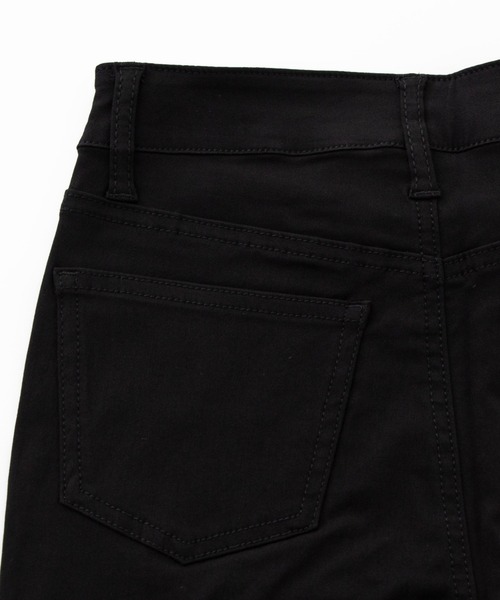 OLUPIC(オルピック)の「OLUPIC/【WEB限定】ハイウエストツイルフレアパンツ(デニムパンツ・レディース・ブラック・SMALL/MEDIUM/LARGE)」の13枚目の写真