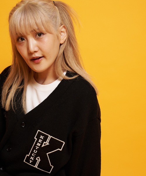 JACKROSE（ジャックローズ）の「JE-CRS0-ニットVカーデスタジャン（カーディガン/ボレロ・メンズ・ブラック/アイボリー/グリーン・M/L）」の5枚目の写真